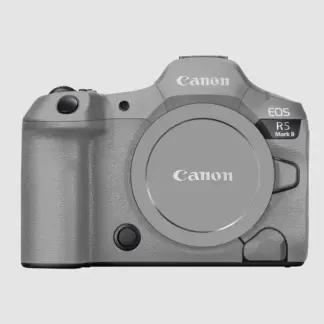 Canon R5 Mark II Skin Design PSD Mockup Template