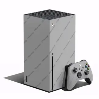 Xbox Series X Gaming Console | Skin PSD Mockup Template