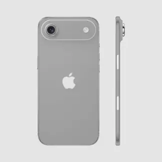 iPhone 17 Air Skin Design PSD Mockup Template