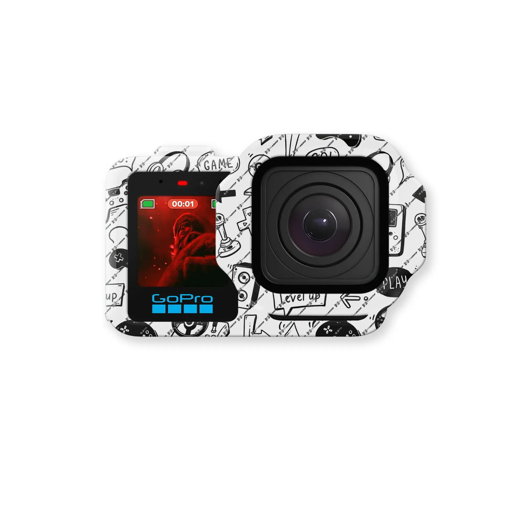 GoPro Mission 1 Pro Skin Mockup PSD Template - Image 2